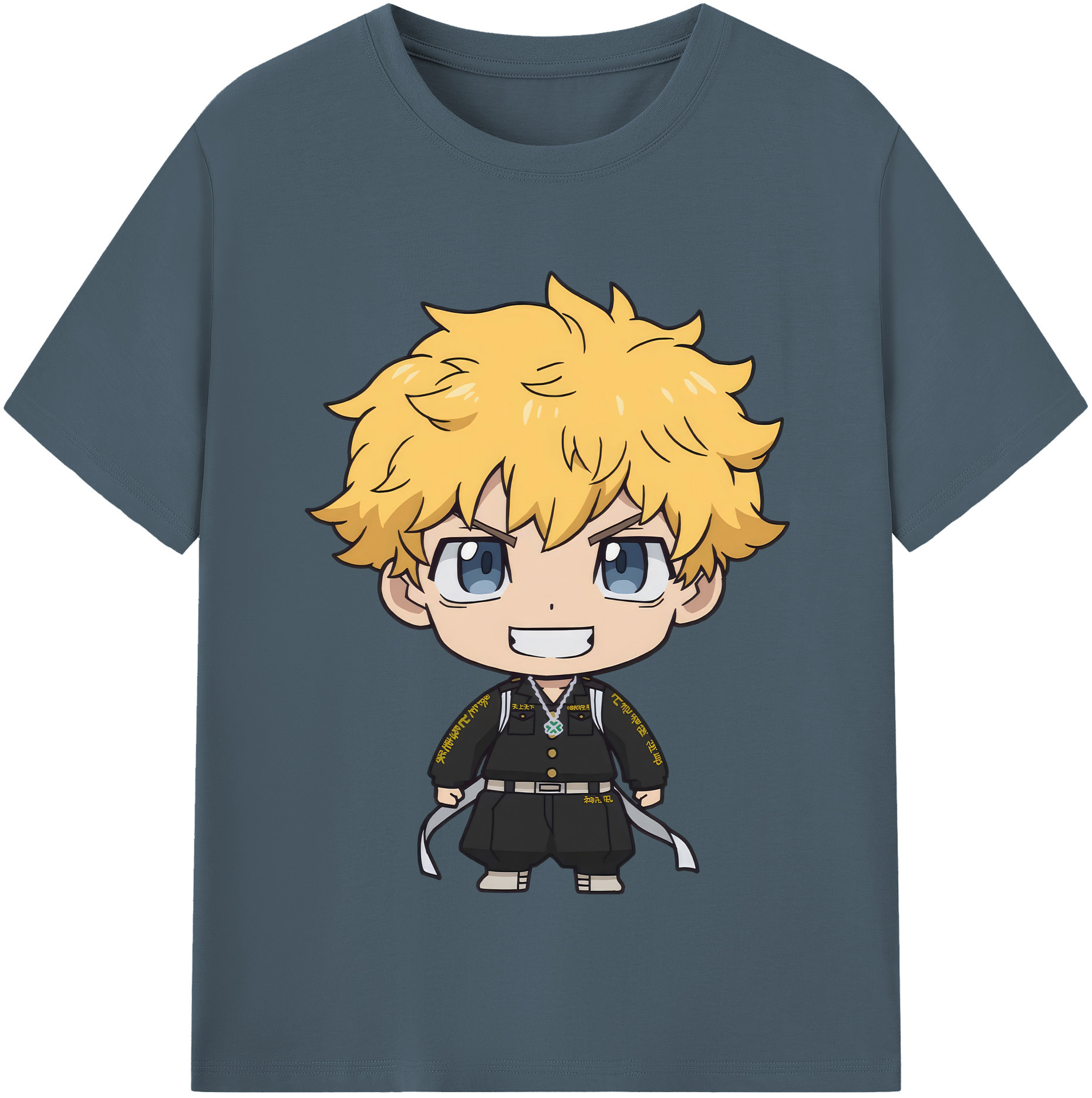 （画像用） 東京リベンジャーズ Tokyo Revengers 綿100％半袖Tシャツ（フロントプリント）